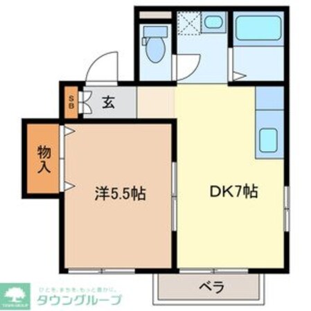カーサ・フォルテ蕨 914661の物件間取画像